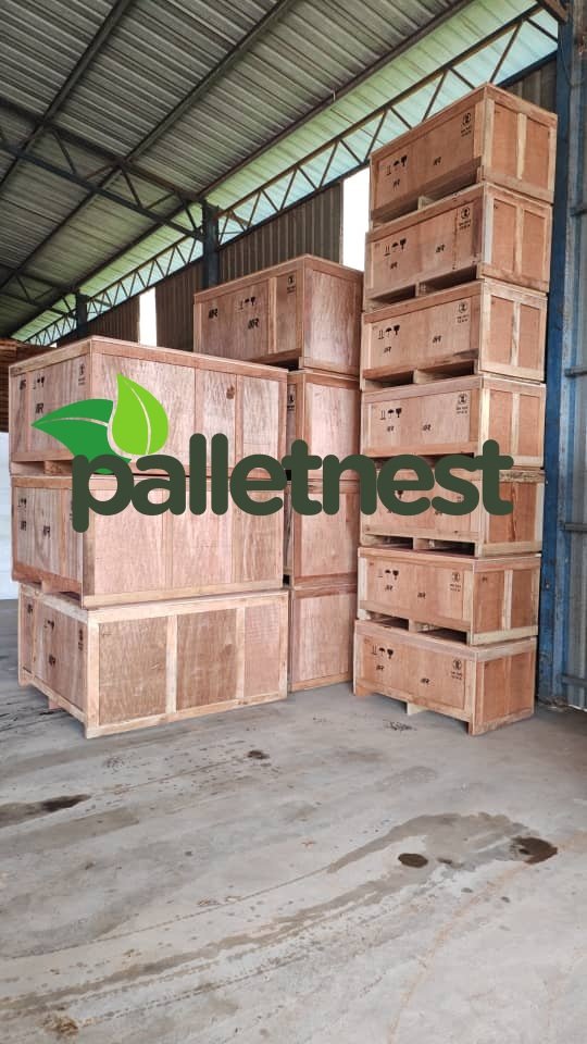wooden crate